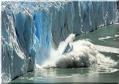 ice melting at the poles